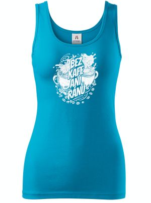 Bez kafe ani ránu, V1, bílý potisk