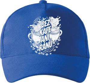 Bez kafe ani ránu, V1, bílý potisk