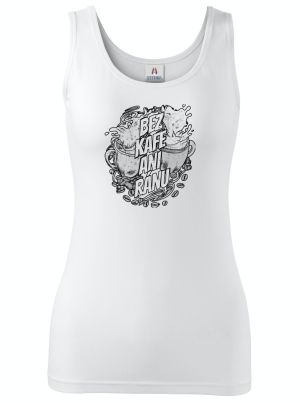 Bez kafe ani ránu, V1, černý potisk