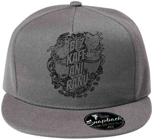 Bez kafe ani ránu, V1, černý potisk