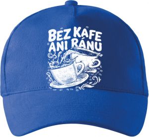 Bez kafe ani ránu, V2, bílý potisk