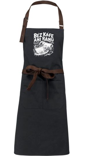 Bez kafe ani ránu, V2, bílý potisk