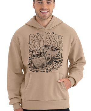 Bez kafe ani ránu, V2, černý potisk