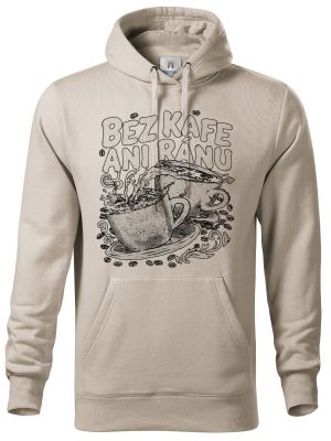 Bez kafe ani ránu, V2, černý potisk