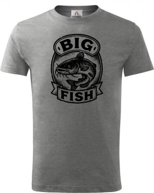 BIG FISH, černý potisk