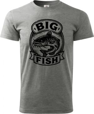 BIG FISH, černý potisk