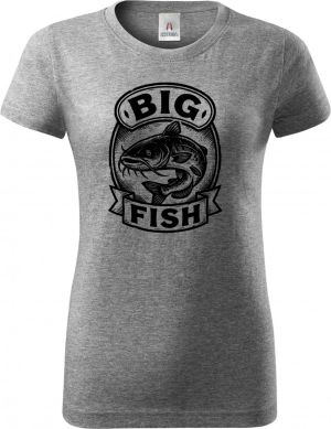 BIG FISH, černý potisk