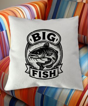 BIG FISH, černý potisk