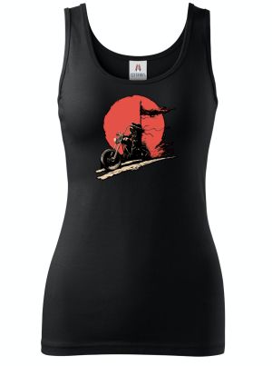 Biker, kostra, vlajka
