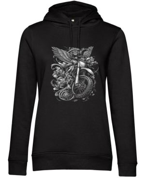 Bikerova křídla, bílý tisk