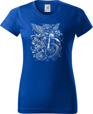 Bikerova křídla, bílý tisk