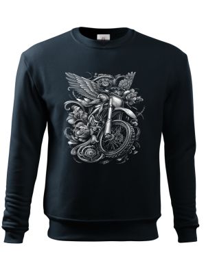 Bikerova křídla, bílý tisk