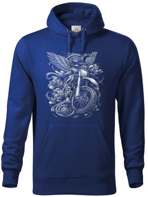 Bikerova křídla, bílý tisk