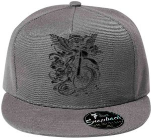 Bikerova křídla, černý tisk