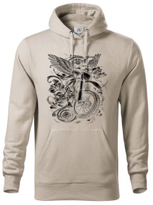 Bikerova křídla, černý tisk