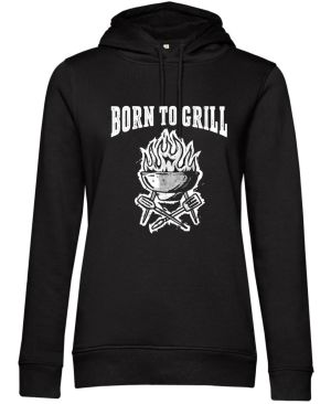 Born to grill, V1, bílý tisk