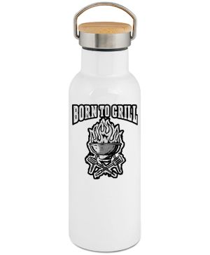 Born to grill, V1, černý tisk