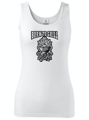 Born to grill, V1, černý tisk