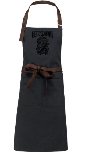 Born to grill, V1, černý tisk