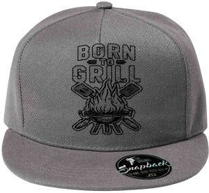 Born to grill, V2, černý tisk