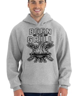 Born to grill, V2, černý tisk