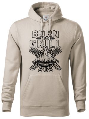 Born to grill, V2, černý tisk