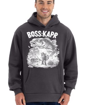 Boss kapr, bílý potisk