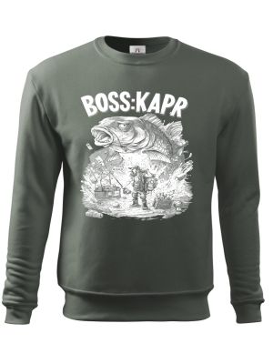 Boss kapr, bílý potisk