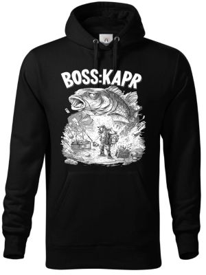 Boss kapr, bílý potisk