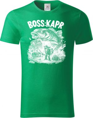 Boss kapr, bílý potisk
