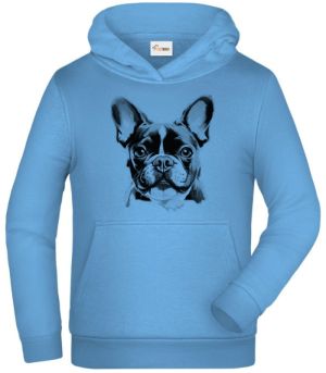 Bostonský terier, černý tisk