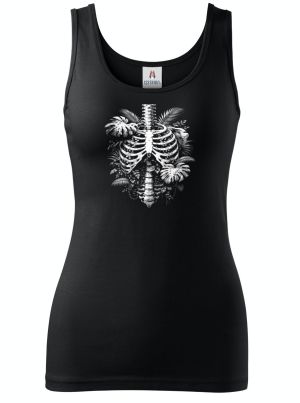 Botanická žebra, bílý tisk