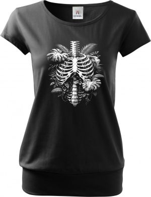 Botanická žebra, bílý tisk