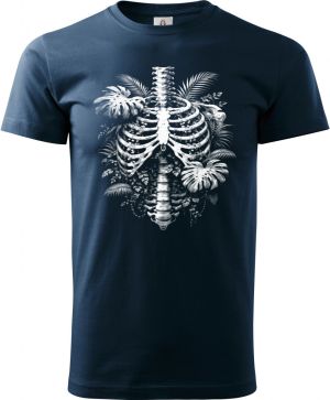 Botanická žebra, bílý tisk