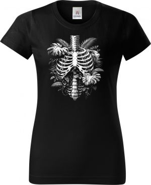 Botanická žebra, bílý tisk