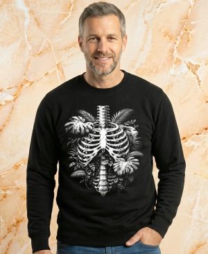 Botanická žebra, bílý tisk