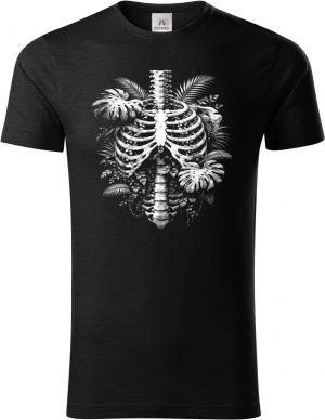 Botanická žebra, bílý tisk