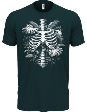 Botanická žebra, bílý tisk