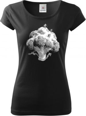 Brokolicový sjezd, bílý tisk