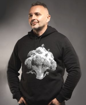 Brokolicový sjezd, bílý tisk