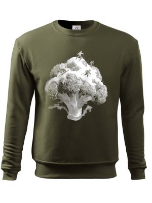 Brokolicový sjezd, bílý tisk