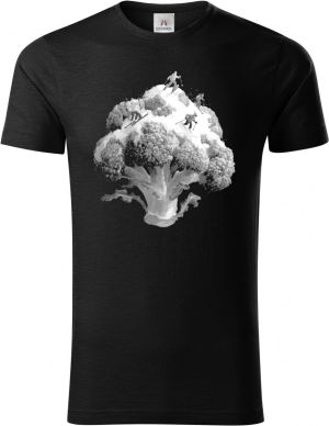 Brokolicový sjezd, bílý tisk