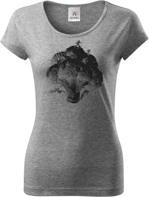 Brokolicový sjezd, černý tisk