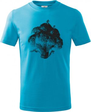 Brokolicový sjezd, černý tisk