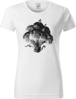 Brokolicový sjezd, černý tisk