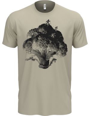 Brokolicový sjezd, černý tisk