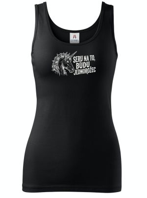 Budu jednorožec, bílý potisk