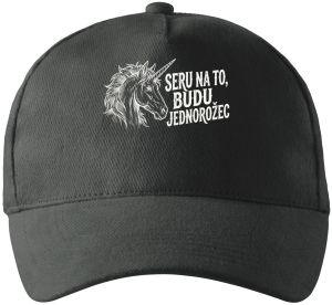 Budu jednorožec, bílý potisk