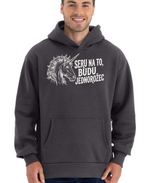 Budu jednorožec, bílý potisk