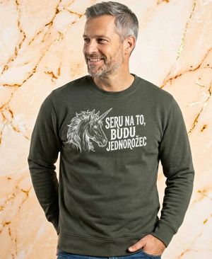 Budu jednorožec, bílý potisk